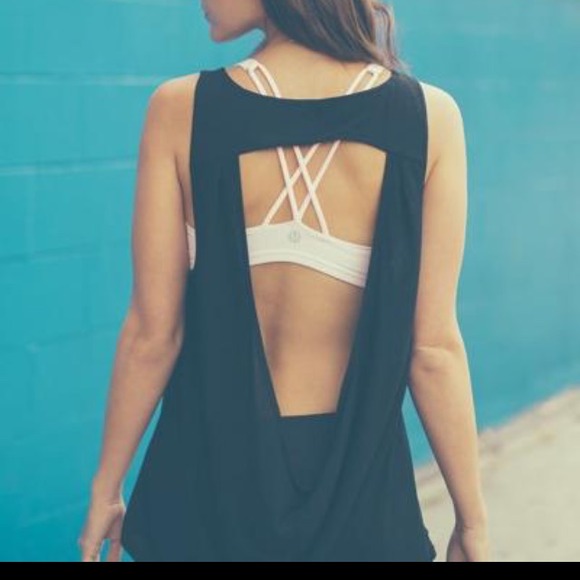 ❌SOLD❌Lululemon Next to Nothing Tank/Black/8
