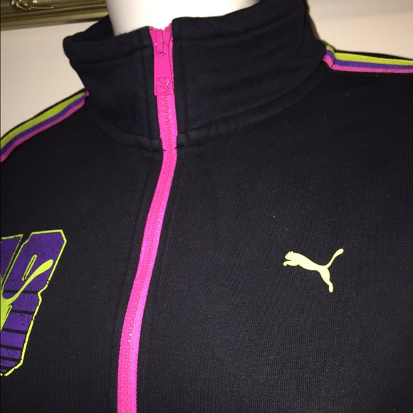 SOLD! Puma Sweat Jacket - Picture 3 of 4