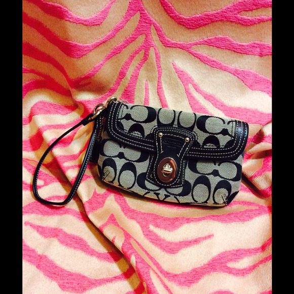 Signature Coach Wristlet - Picture 1 of 4