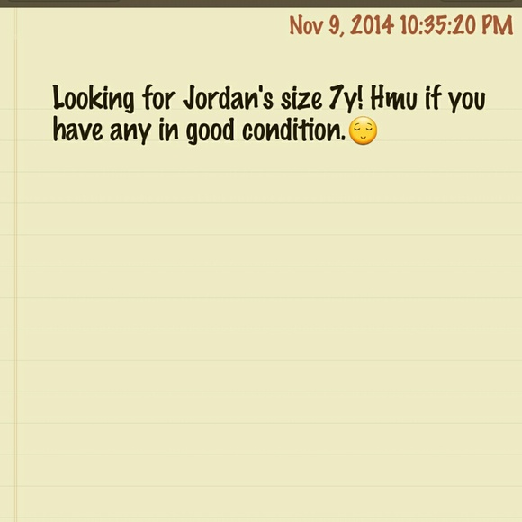 Looking for Jordan's! - Picture 1 of 1