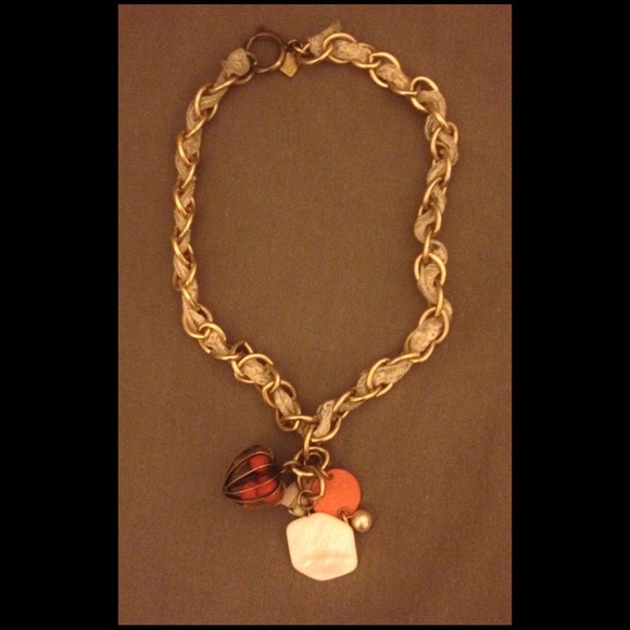 Anthropologie Vintage Charms Necklace by John Wind - Picture 2 of 4