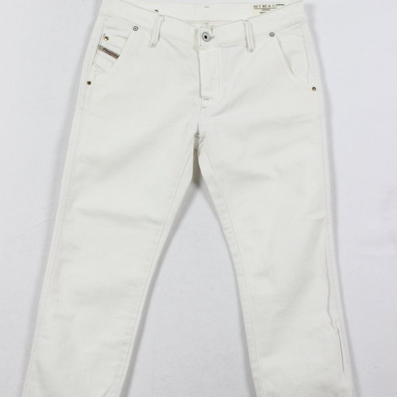 👖Diesel White 'Joyze' Crop Jeans👖