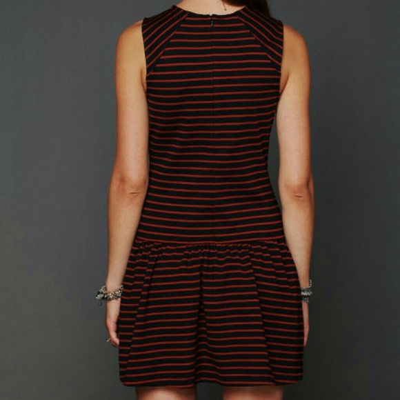 Free People Double Knit Dropwaist Dress - Picture 2 of 4