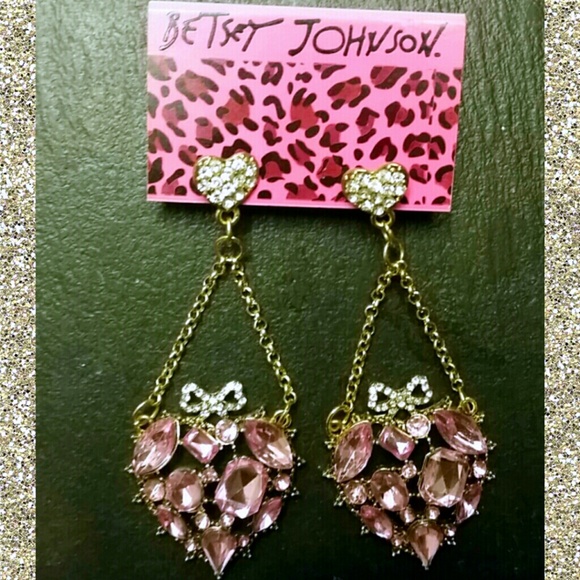 Brand New Betsey Johnson Earrings