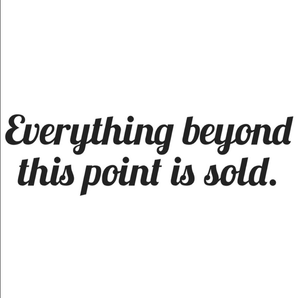 Thanks for shopping my closet❤️