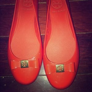 Tory burch Jelly flats