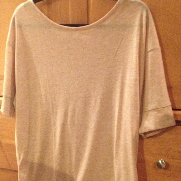Loft gold dolman tee