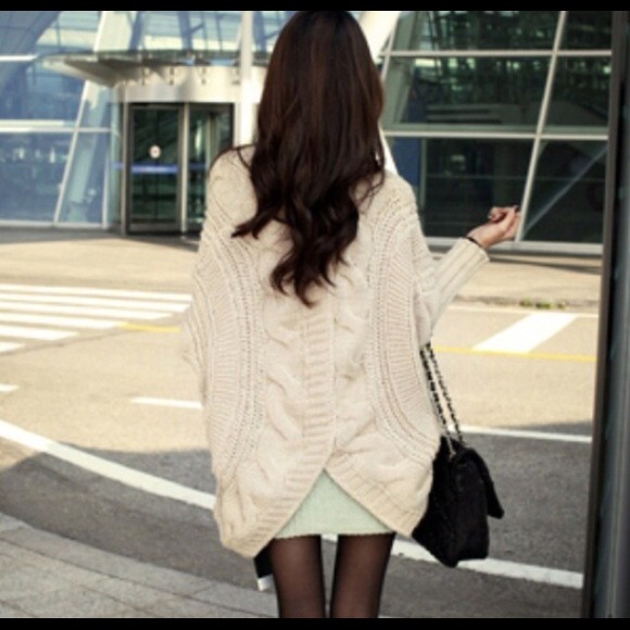 Batwing Wool Cardigan! Comes in Multiple Colors - Picture 2 of 4
