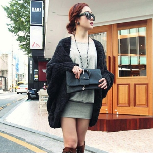 Batwing Wool Cardigan! Comes in Multiple Colors - Picture 4 of 4