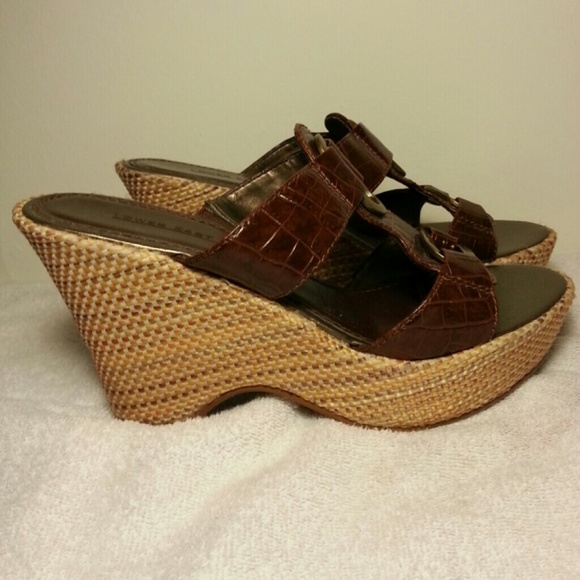 Lower East Side brown wedges