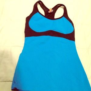 Race back workout top