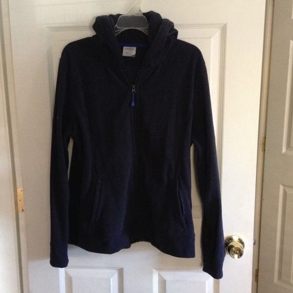 Navy fleece jacket