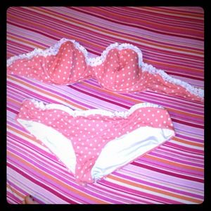 Victoria secret cheeky bikini size medium top 36C