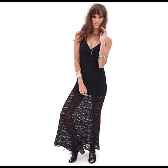 Forever 21 lace maxi dress free people nasty gal