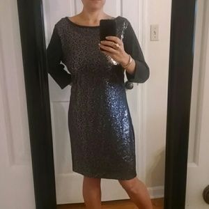 HOST PICK on 11-26 gray sequence party dress