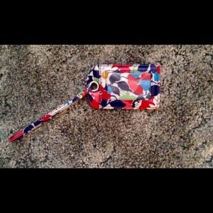 Vera Bradley oilcloth Luggage Tag