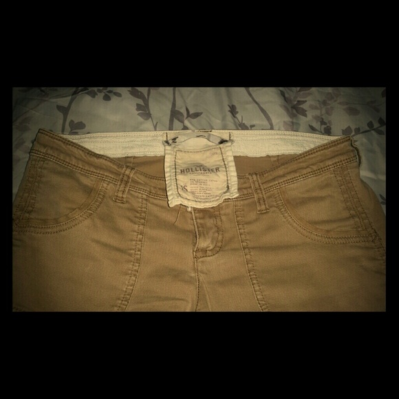 Hollister boot cut khaki pants size 1S