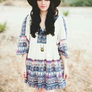 Free People Terra Nova Bohemian Dress
