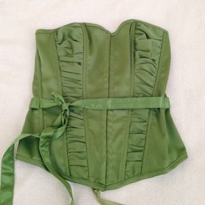 Beautiful Green Corset