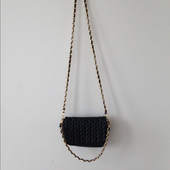 Big Buddha Black Handbag