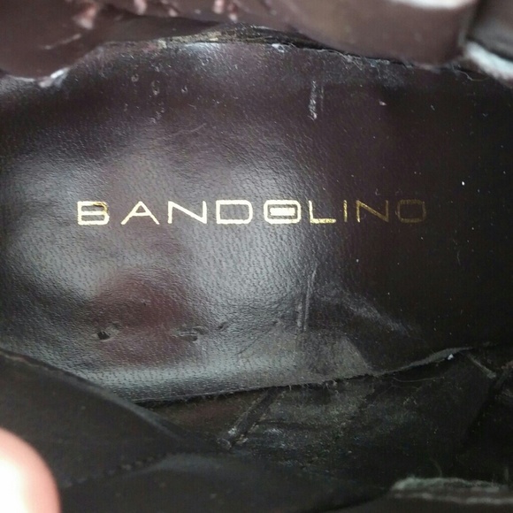 Bandolino Brown Suede 3" Heels - Picture 4 of 4