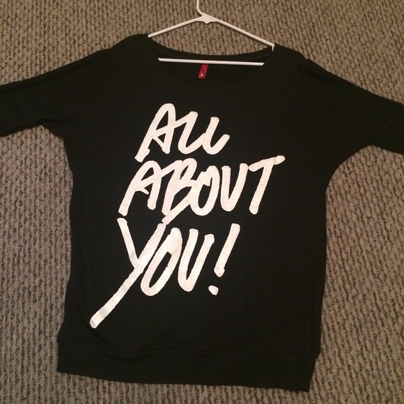 H&M All About You Sequence Top Size 8