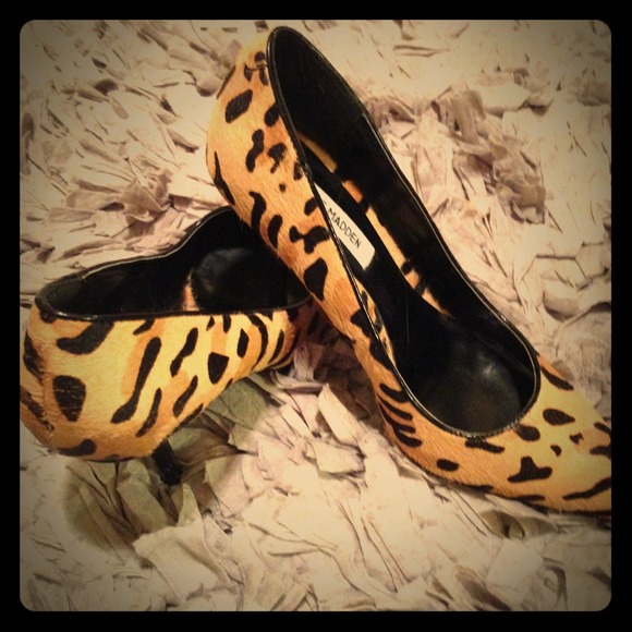 Steve Madden Shoes - Steve Madden Arouse Calf Hair Pumps