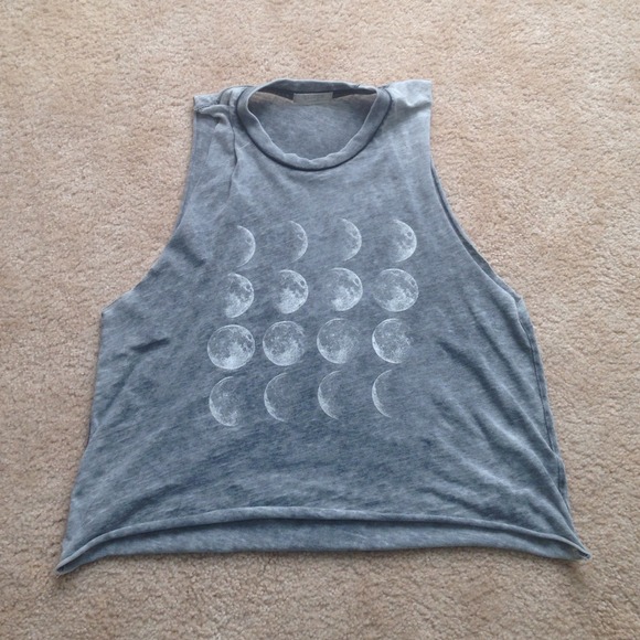 Brandy Melville moon phase muscle tee. 🚨RARE🚨