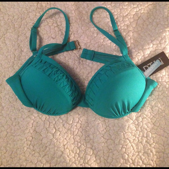 Turquoise push-up bikini