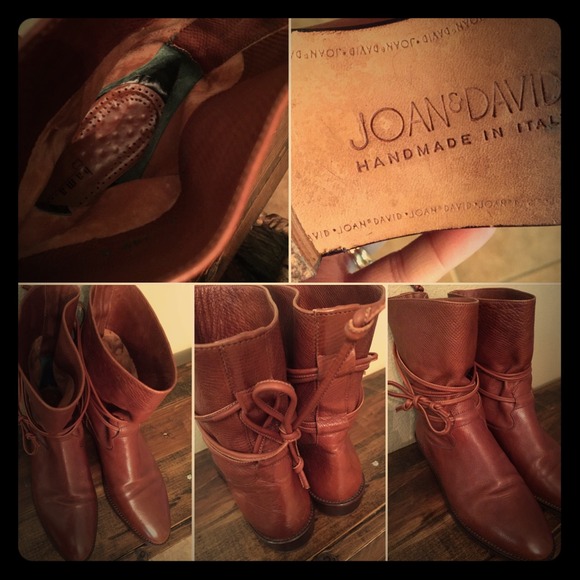 Joan and David Boots size 8 fits true to 7-7.5 - Picture 1 of 4