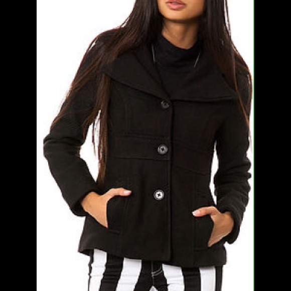 Jack by BB DAKOTA Cypress Hooded Peacoat
