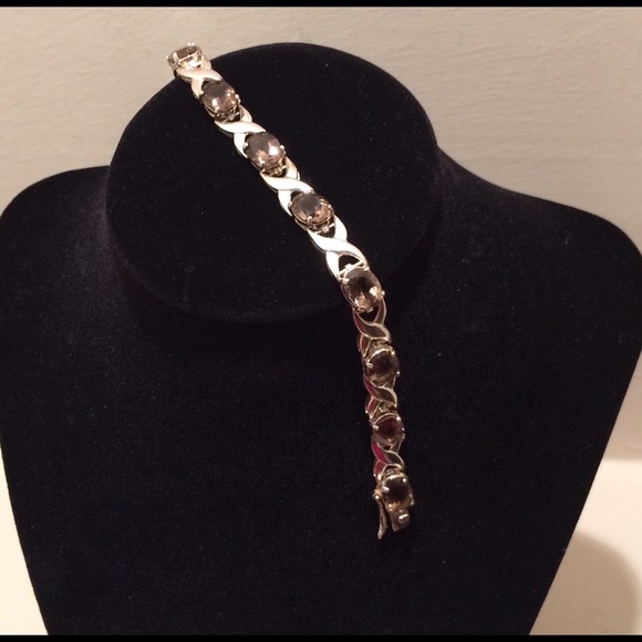 Stamped 925 Sterling Silver Bracelet - Picture 2 of 4