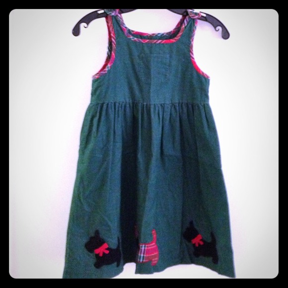 Girls 6X Lilly Pulitzer Corduroy Winter Dress