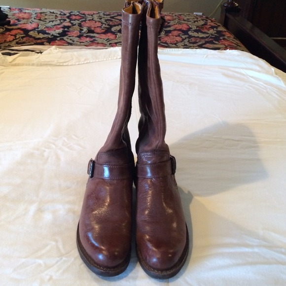 Bussola Biella rust brown boots