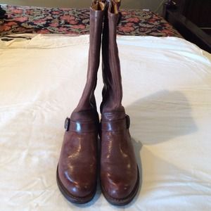 Bussola Biella rust brown boots