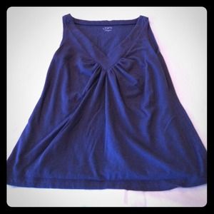 Ann Taylor Navy tank top