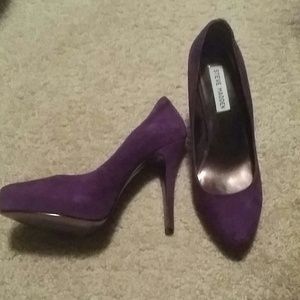 Steve Madden Purple Pumps