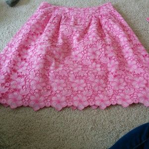 Lilly Pulitzer size 6 lace skirt