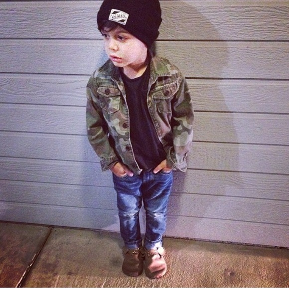 Zara Other - 👦 ZARA KIDS Army print jacket size 3/4 years old