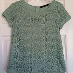 Zara crochet top