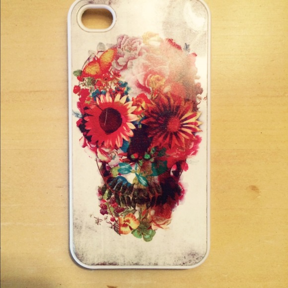 Verizon iPhone 4/4s sugar skull case 💀
