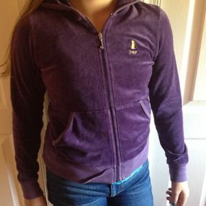 Purple Kids size 12 Juicy Couture Jacket