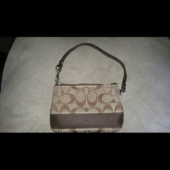 Authentic Coach Wristlet - Picture 2 of 3