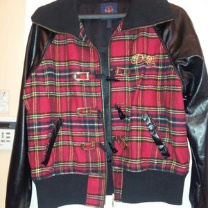 REDUCED!!!  Dereon plaid jacket.