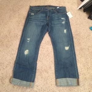 Lucky Brand Sienna Tomboy distressed jeans 14/32