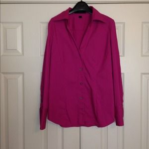 Express Design Studio pink blouse