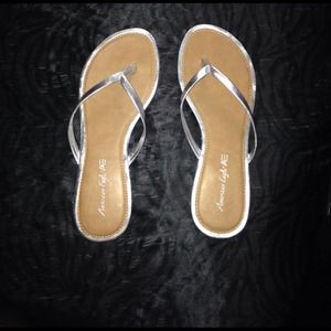 Sandals.