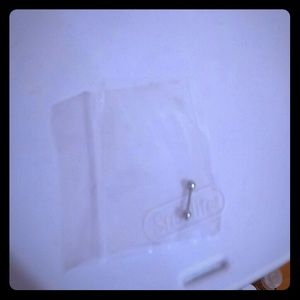 New in plastic cartilage earring