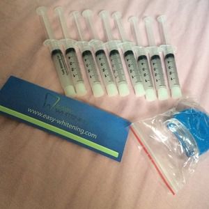 Easy whitening teeth whitening gel/LED light