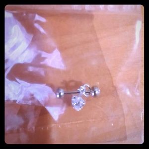 New in plastic cartilage earring